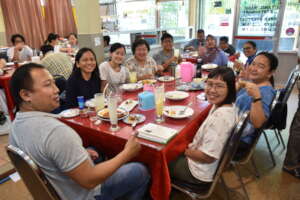 Meal at a South Indian Restaurant on a Fieldtrip