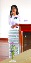 Students speak at the SENS 2018 Closing Ceremony