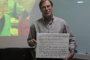 Director Ted's message at MU Seminar