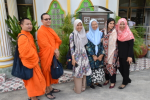 Participants with Hosts at Kamalun Islam Mosque