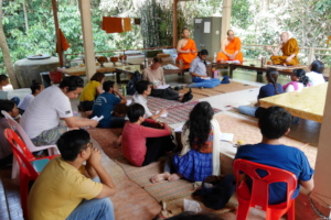 Students at a Forest Temple - Chaiyaphum, Thailand