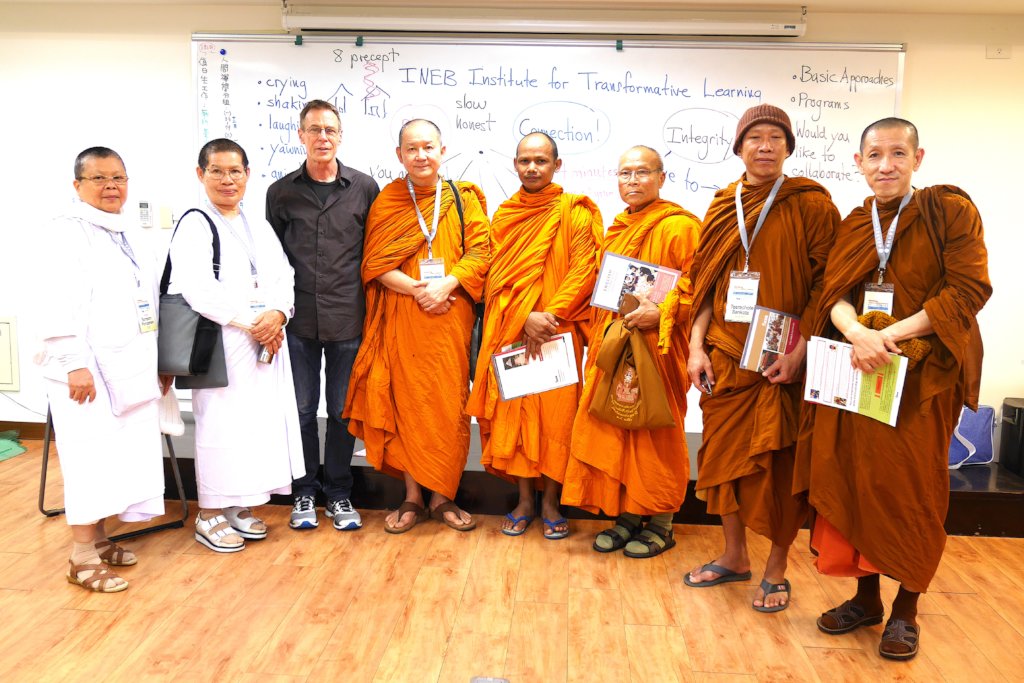 Ted with participants of INEB Institute workshop