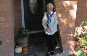 Ms C is overjoyed being at home for the holidays.