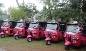 Tuk Tuks off the road