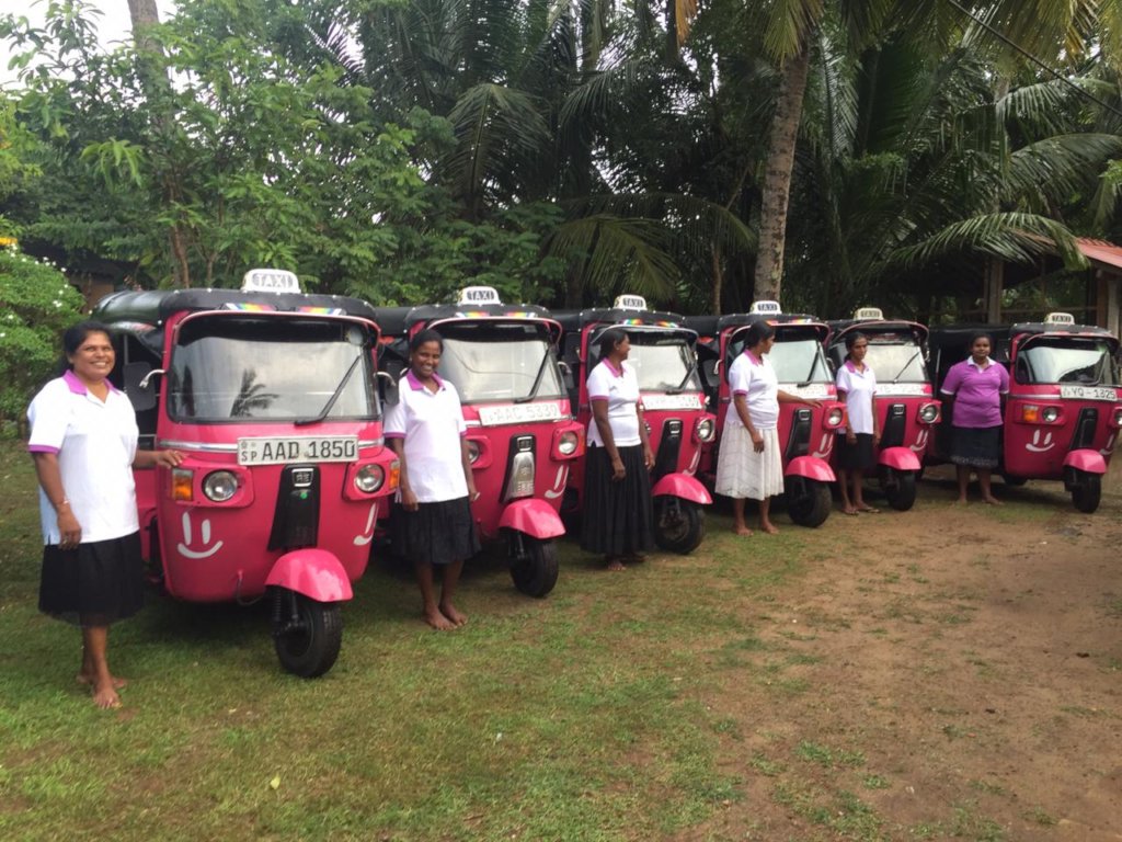 Think pink Sri Lanka - women driving for women