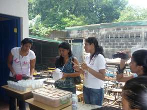 A snack of appreciation for the volunteers