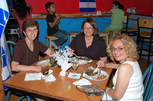 Authentic Nicaraguan food, giving a small taste of Nicaragua