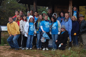 group picture of our 2009 Bike Hike Event