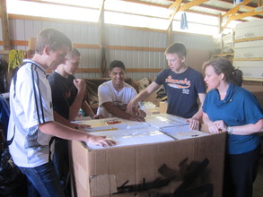 Packing the Gaylord Boxes