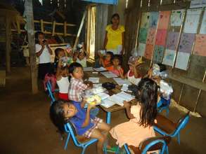 Preschool classes receiving supplies