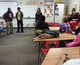 Wis Nic Student Partners host Nica guests