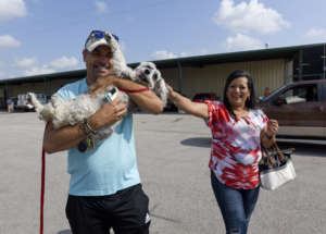 Another pet and person reunion!