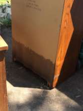 Amelia's water damaged dresser