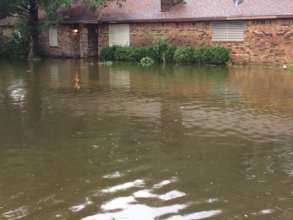 Gordon's home after Hurricane Harvey