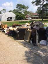 This families water damaged things trashed