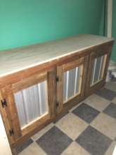 New cabinet in second bathroom