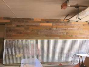 Family/Game room walls replaced