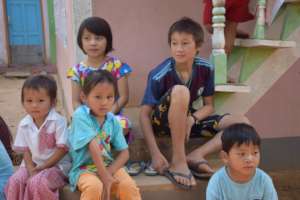 Children in our wonderful orphan home in Hmawbi.