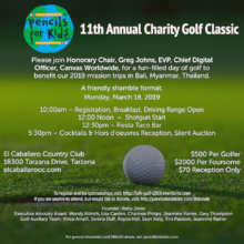PFK's 11th Annual Charity Golf Classic in LA!