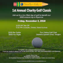 PFK Myanmar's 1st Annual Charity Golf Classic