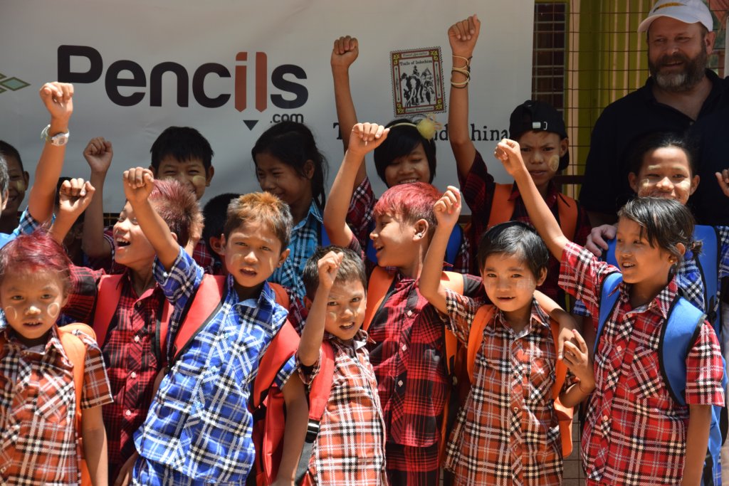 Provide School Supplies To 500 Kids In Myanmar!