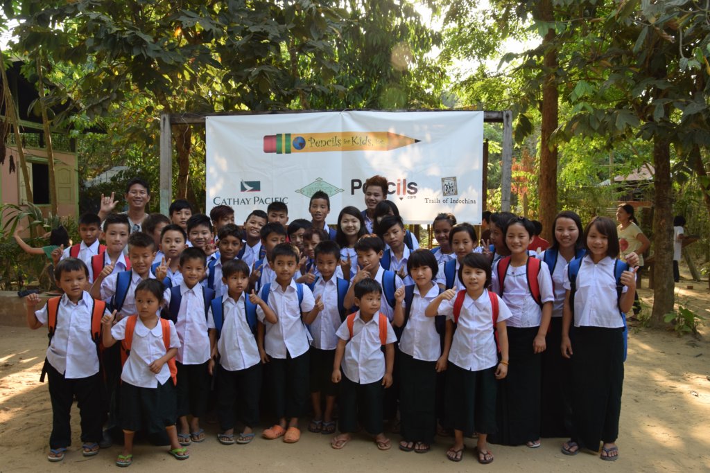 Provide School Supplies To 500 Kids In Myanmar!