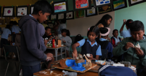TIPA Art workshop with children of Grade 4