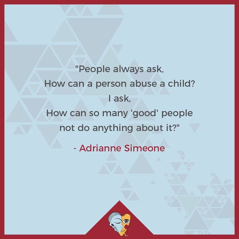 How can a person abuse a child?