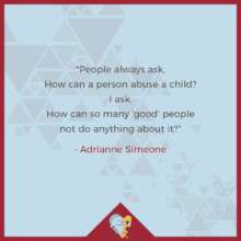 How can a person abuse a child?