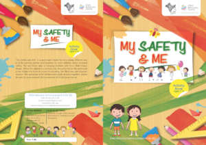 Cover page of our personal safety book!