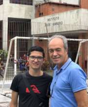 Jean Marcos and his mentor Jose