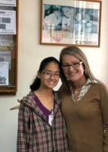 Genesis and her mentor Nayiri