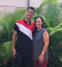 Jose David with Marisa Carrasquero from FOF