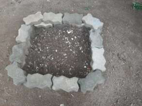 New compost pit