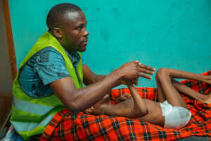 A Physio-therapy session ongoing