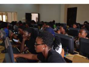 Students Working