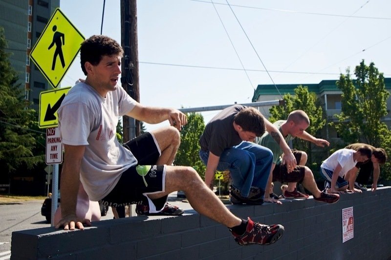 Teach at-risk youth to overcome obstacles-Parkour