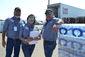 Food Bank Rio Grande Valley Staff at distribution