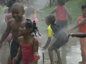 Charlie's Classmates Cool Off in the Atlanta Heat