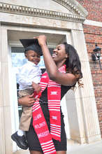 Tilifayea and Dejan on graduation day.