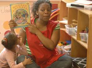 Storytime:  Hanging on every word...