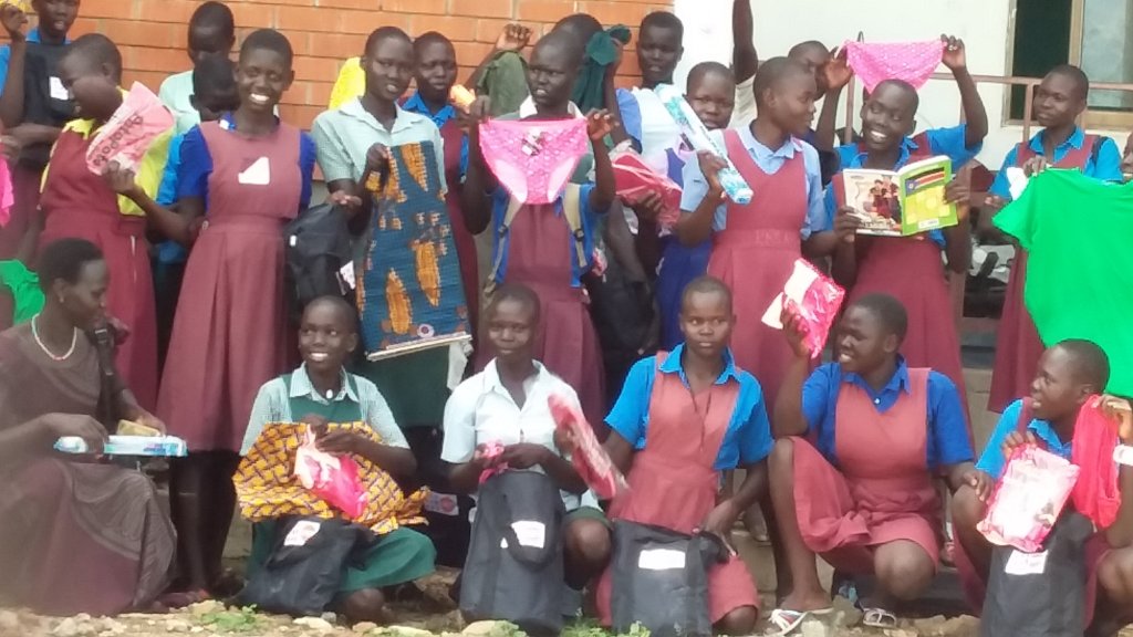 Sanitary Kits for 1000 South Sudanese School Girls