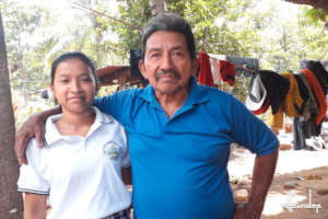 Cadiola and her grandpa