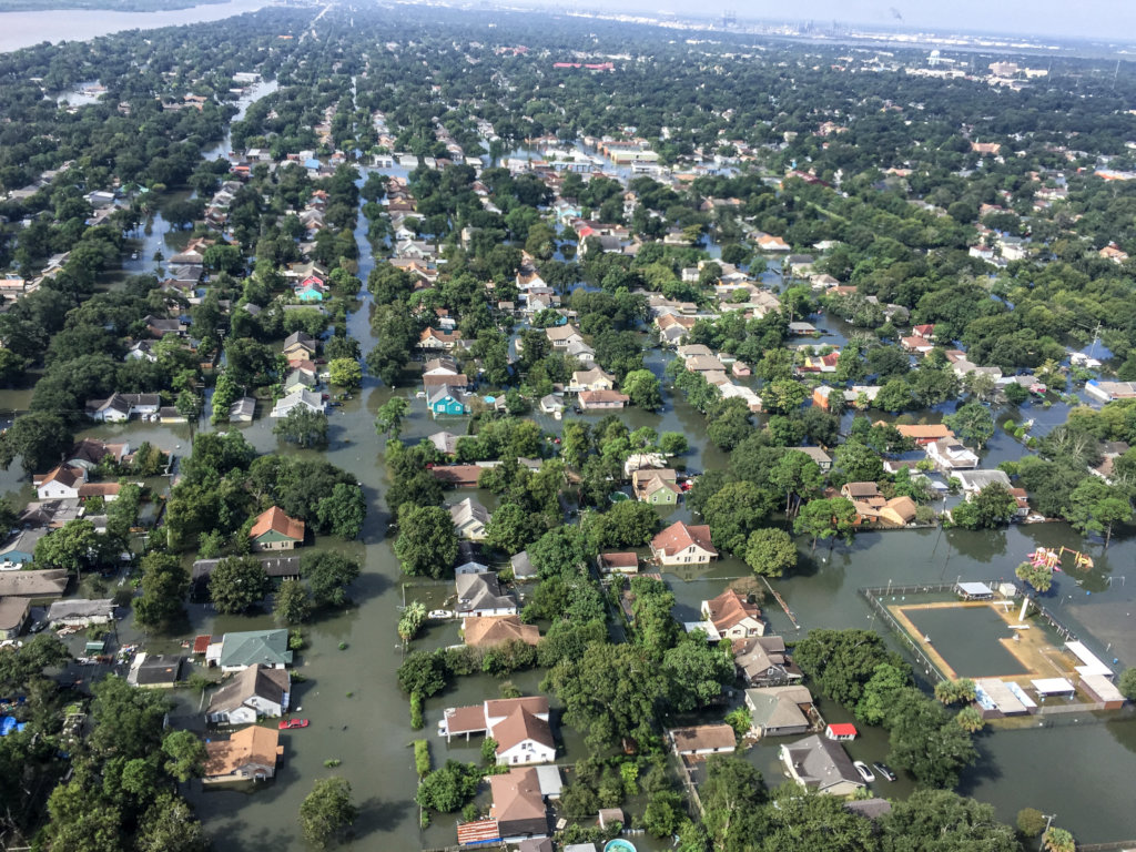 Houston after Hurricane Harvey, SC National Guard