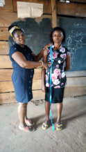 Training section measurement taking