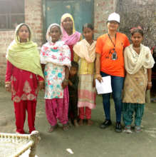 Girls in confident mood