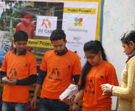 Team WE CARE in action