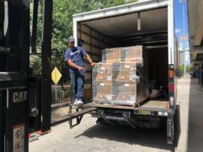Unloading in Houston