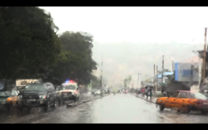 Rains have begun in Freetown