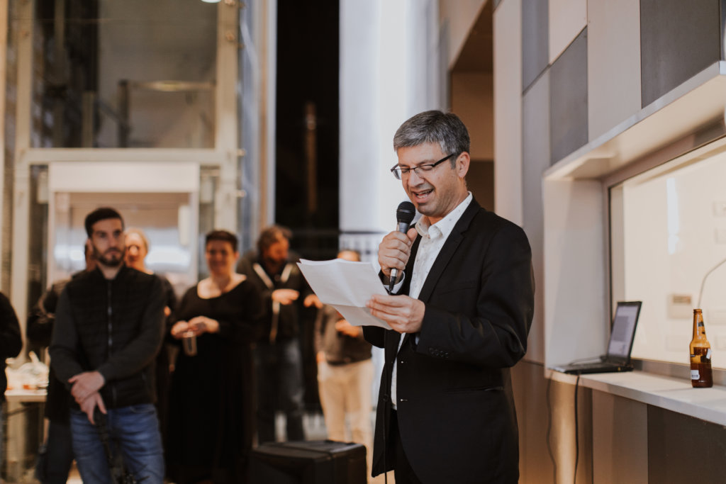Ramla's Mayor Michael Vidal at Grand Opening